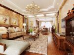 2025奢华美式风格130平米样板房装修图