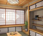 90平米日式小户型室内装修设计效果图