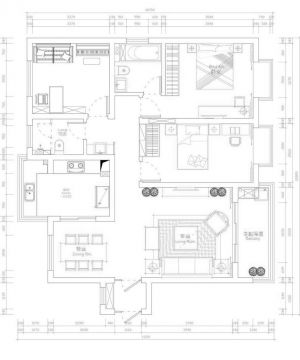 130平米四室两厅两卫户型图大全2023