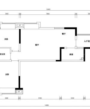2023最新70平米小户型房子设计平面图