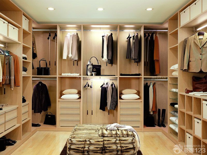 酒店公寓步入式衣帽间在装修效果图片大全