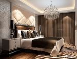 美式风格卧室床头背景墙装修效果图欣赏