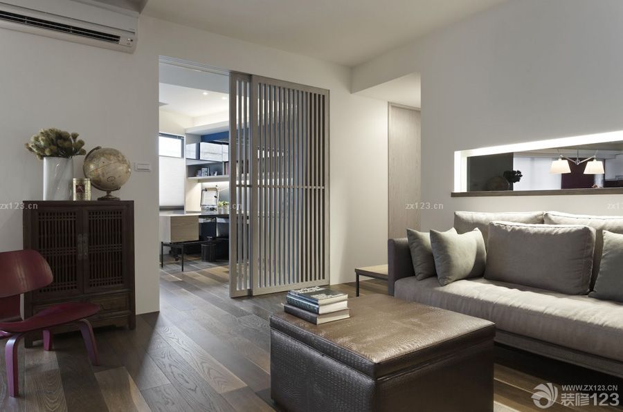 简装小户型家装隔断装修设计图片