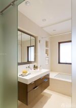 最新家装90平米房屋简约卫生间装修案例