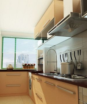 70平米房屋厨房橱柜装修设计图片