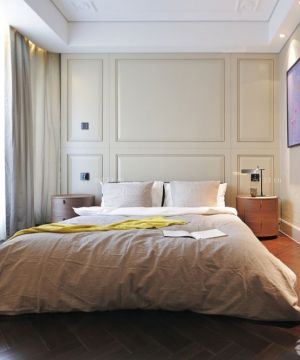 家装90平米小户型床头背景墙装修效果图欣赏