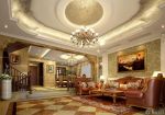 2025欧式风格大厅吊顶装修效果图片大全