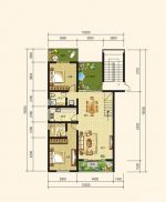 120平米别墅花园洋房户型图设计