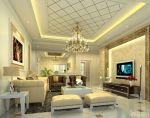 90平米简欧风格小户型室内装修图片大全