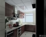 最新套内90平米厨房橱柜装修效果图欣赏