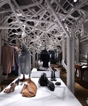 2025最新小户型服装店室内创意店面设计图片