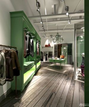 最新loft风格服装店面设计图片大全