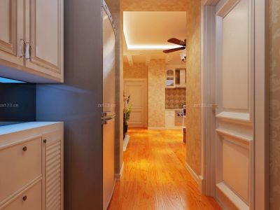 哈尔滨麻雀装饰公司【华鸿国际]田园风格装修样板间