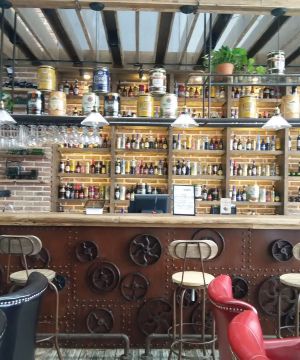2025美式古风格酒吧典咖啡店装修图片