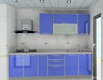 70平米两室一厅小厨房厨房橱柜颜色装修装饰图片