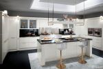 最新70平米装修样板房厨房吧台设计效果图片