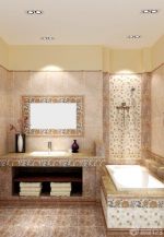 美式风格新房卫生间装修效果图片