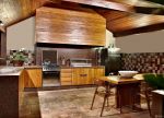 复古风格欧式别墅厨房装修效果图片
