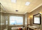 简约时尚卫生间吊顶装修风格效果图