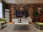 电视背景石材墙面装修效果图片大全2025