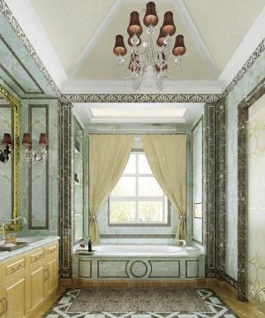 2023北欧式风格房间浴室装修效果图欣赏