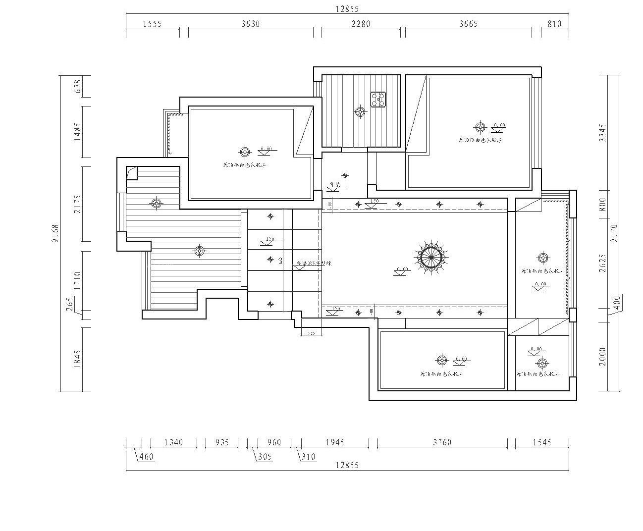 2023乡村房屋室内设计平面图纸