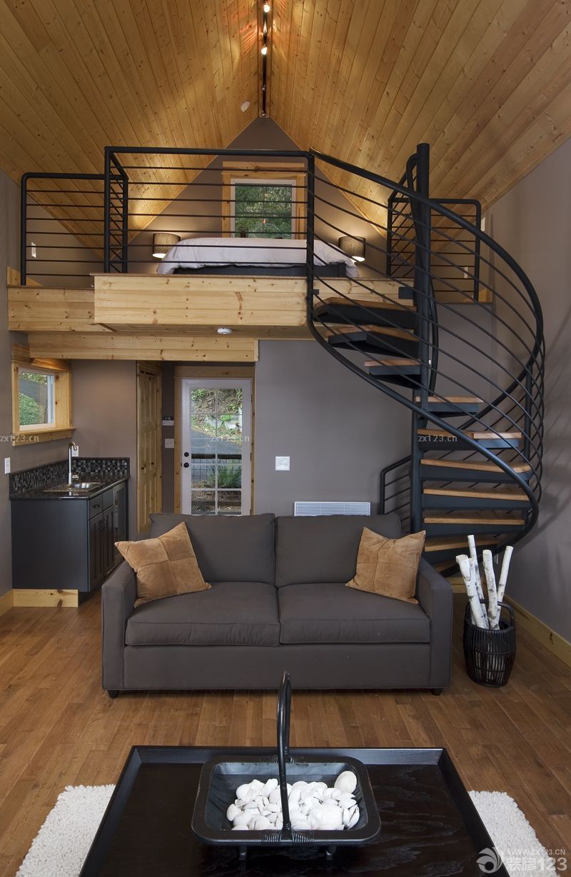 2020最新小户型斜顶阁楼装修效果图样板大全