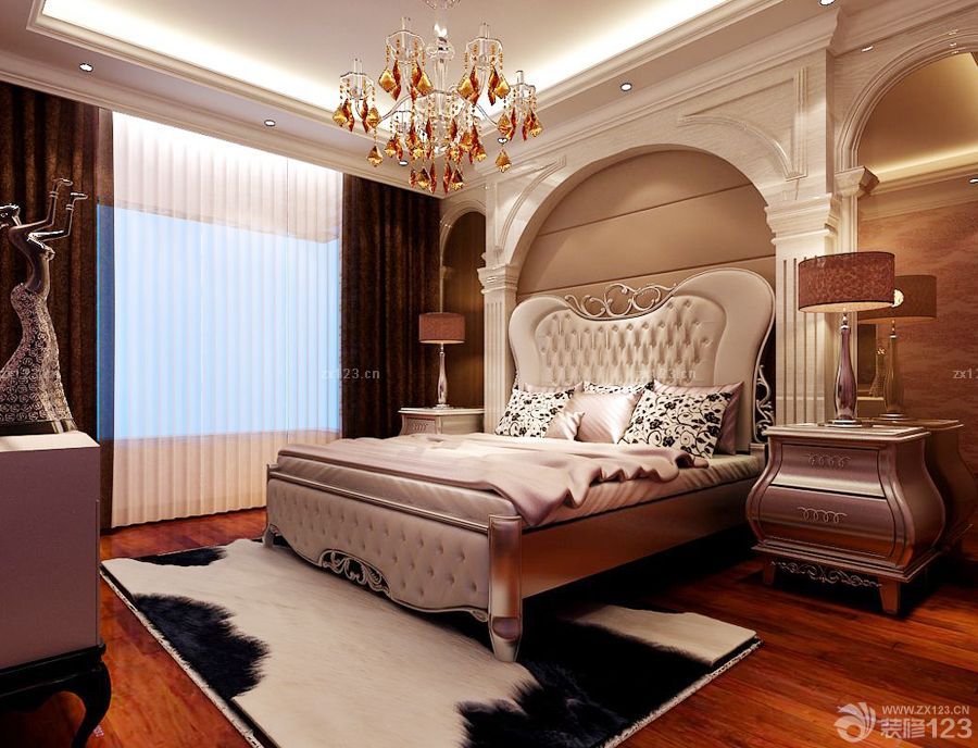 2025新房样板房床头背景墙装修效果图片