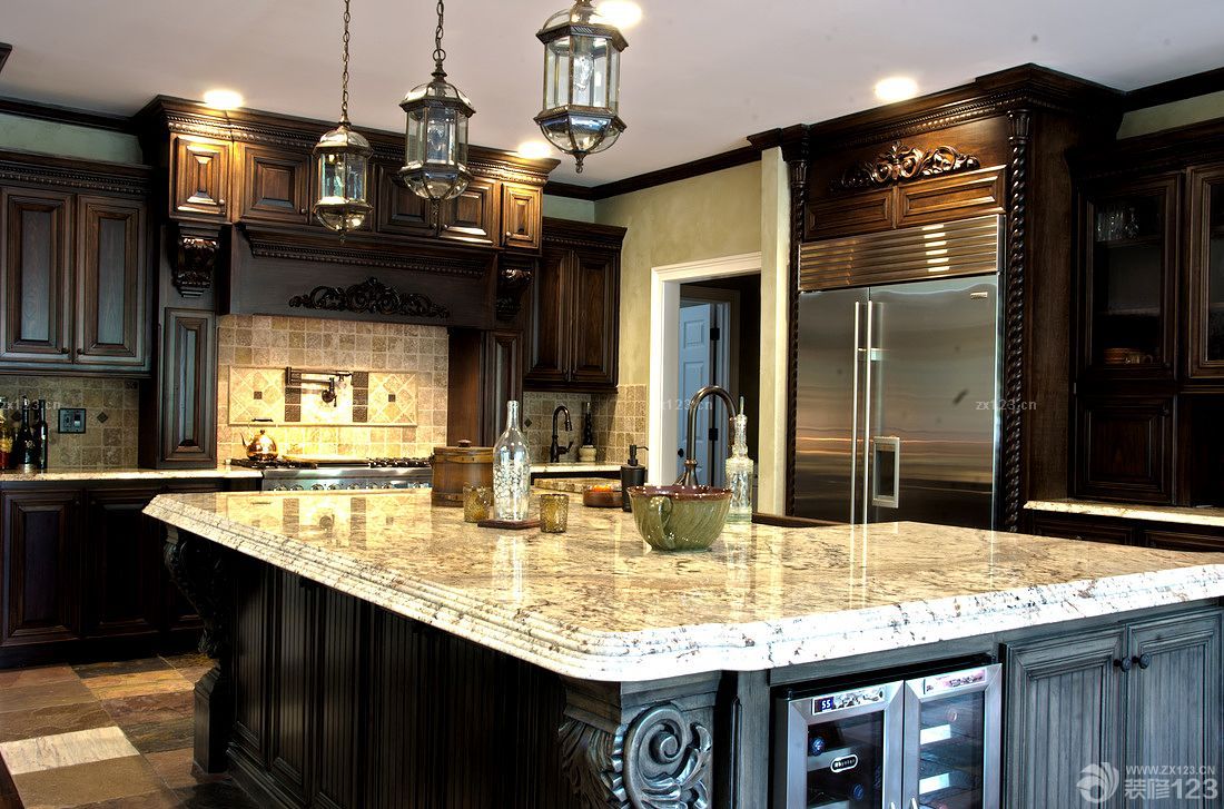 托斯卡纳风格厨房设计装修图片