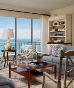 2025最新欧式风格60小户型客厅带阳台装修效果图欣赏