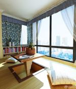 时尚混搭封闭阳台榻榻米装修效果图片大全