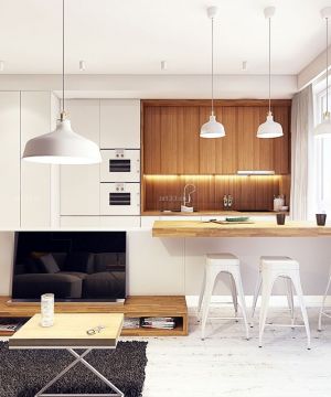 最新现代时尚小户型家装厨房设计图片