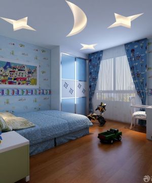 最新简约风格150平方三室两厅儿童房间装修效果图欣赏
