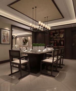 2025餐厅餐桌椅子装修效果图片