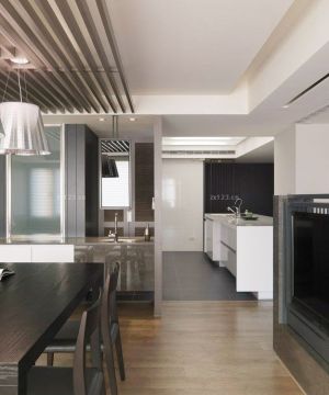 最新现代家居80平方米两房两厅餐厅装修设计效果图