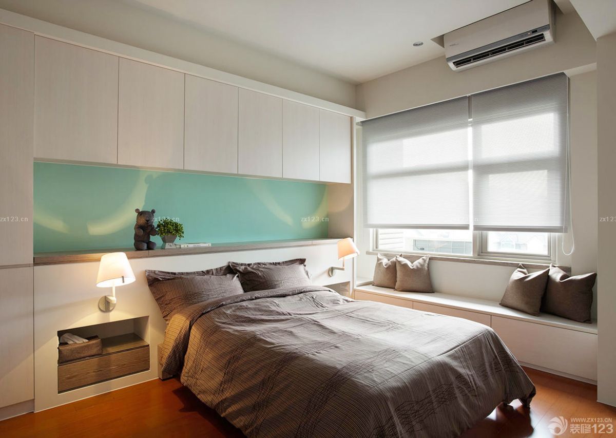 70平米三居卧室飘窗台面装修设计效果图欣赏