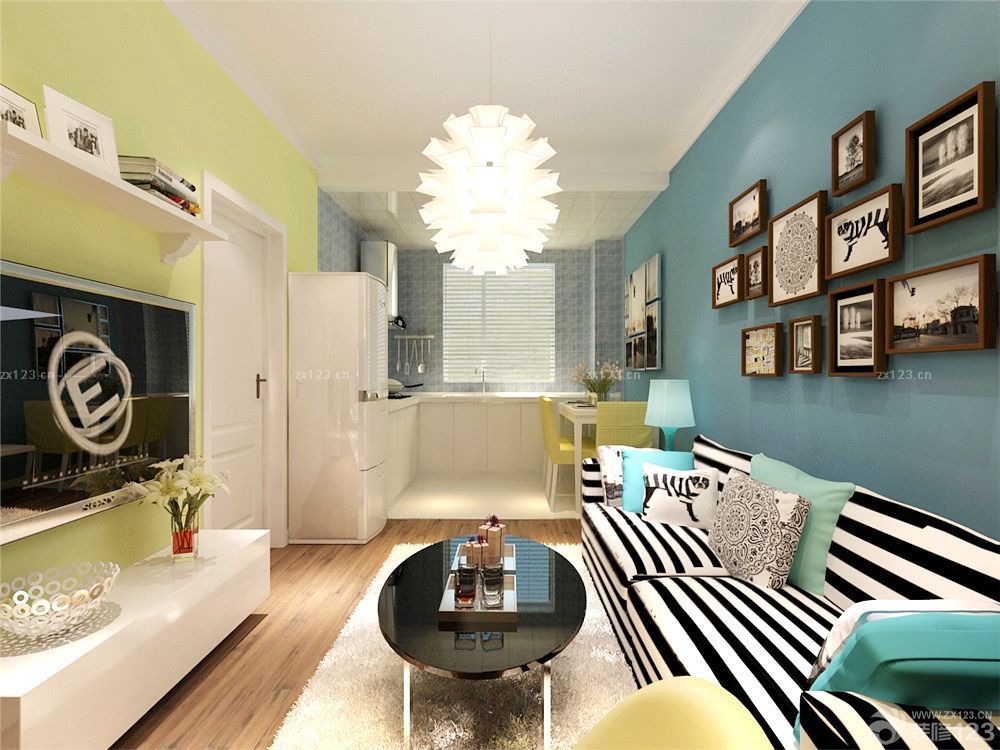 厨房百叶窗帘装修设计图片大全