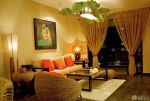 东南亚风格70平米小户型客厅装修效果图片欣赏