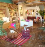 唯美60平米店面展示架装修图片欣赏