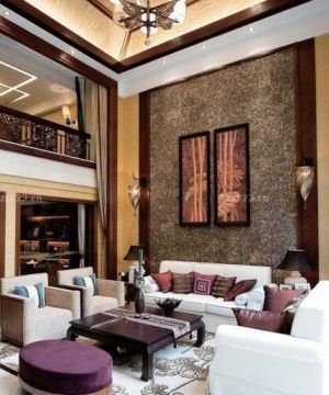 2023最新东南亚风格客厅沙发背景墙装饰画