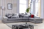 现代欧式客厅布艺沙发套装潢效果图大全