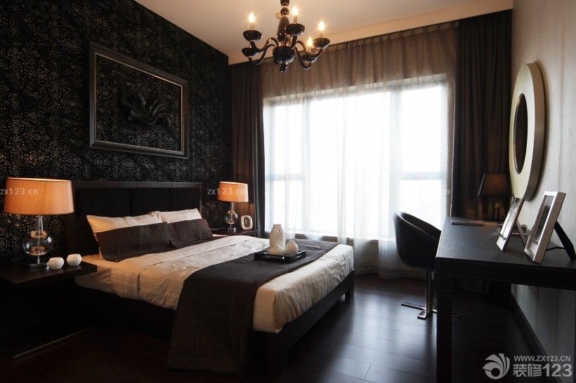 2025后现代设计风格卧室装修效果图