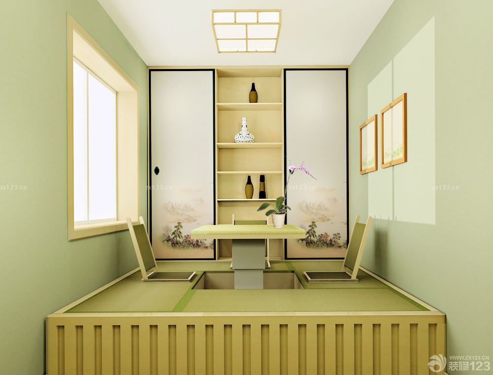 2023最新日式家装风格90房子装修效果图片