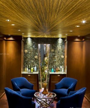 最新140平米的房子客厅酒柜设计装修效果图欣赏