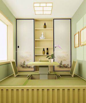 2023最新日式家装风格90房子装修效果图片