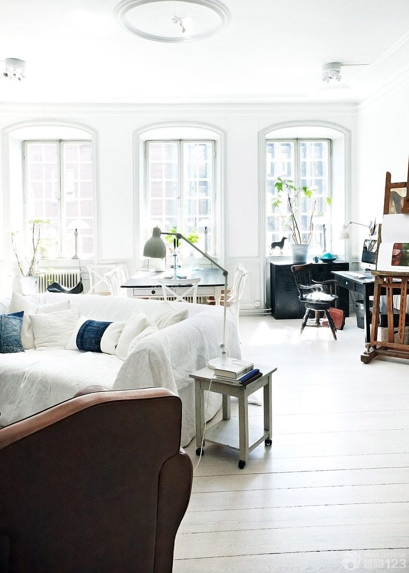 北欧风格70平米房屋装修图片