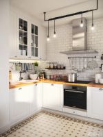 2023精致60平米两居小厨房装修效果图欣赏