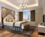 最新90平米两室一厅欧式卧室装修效果图片2023