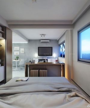 70平米房屋韩式卧室装修效果图片大全