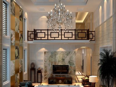 岳阳美迪装饰洞庭国际公馆别墅装修